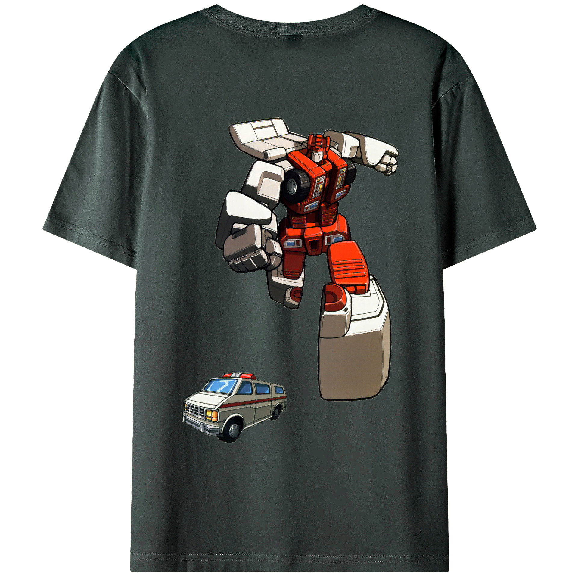 （画像用）  綿100％ メンズ半袖Tシャツ（バックプリント） 通気性